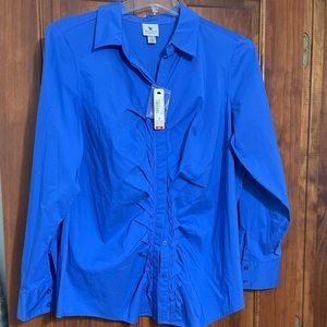 WORTHINGTON WOMAN STRETCH LONG SLEEVE TOP